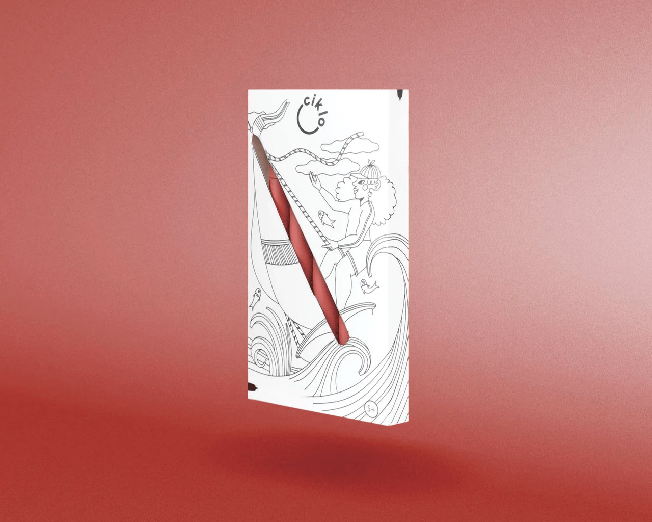 ensemble 6 stylos ciklo rouge - CIKLO